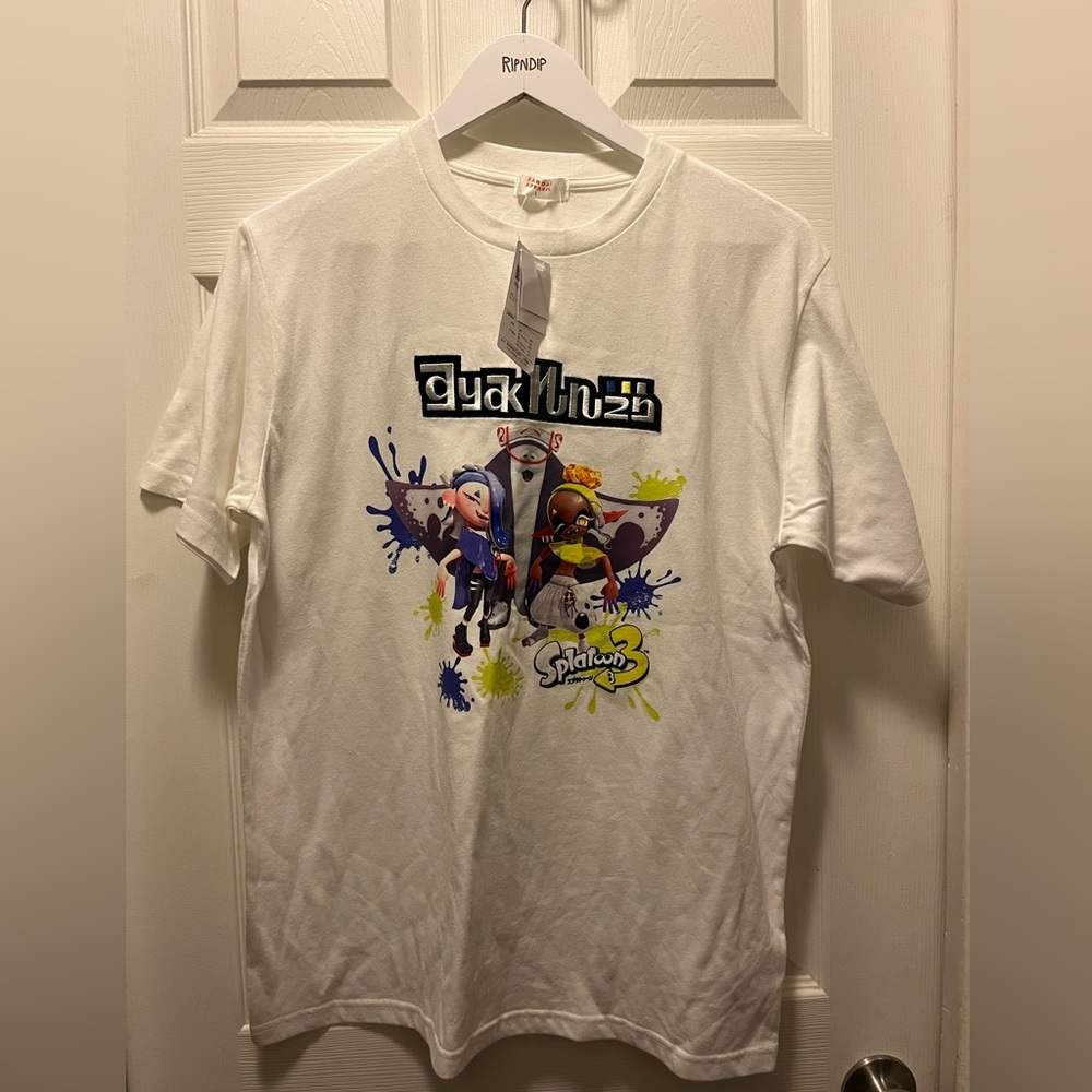 Splatoon 3 white T-shirt